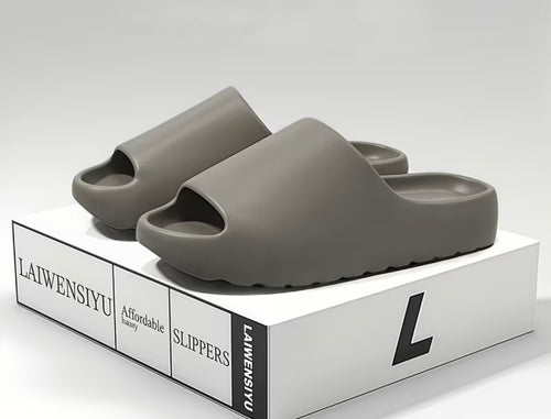Unisex slip on slides